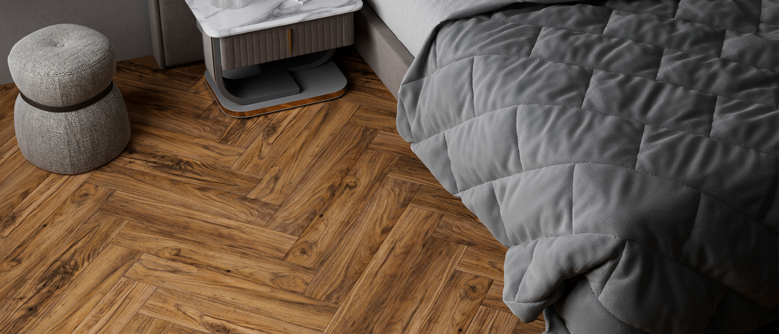 Ламинат My Step Херрингбон 12 (Herringbone 12) Моа MS5112